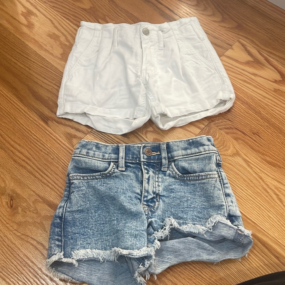 Abercrombie kids girls shorts size 5/6